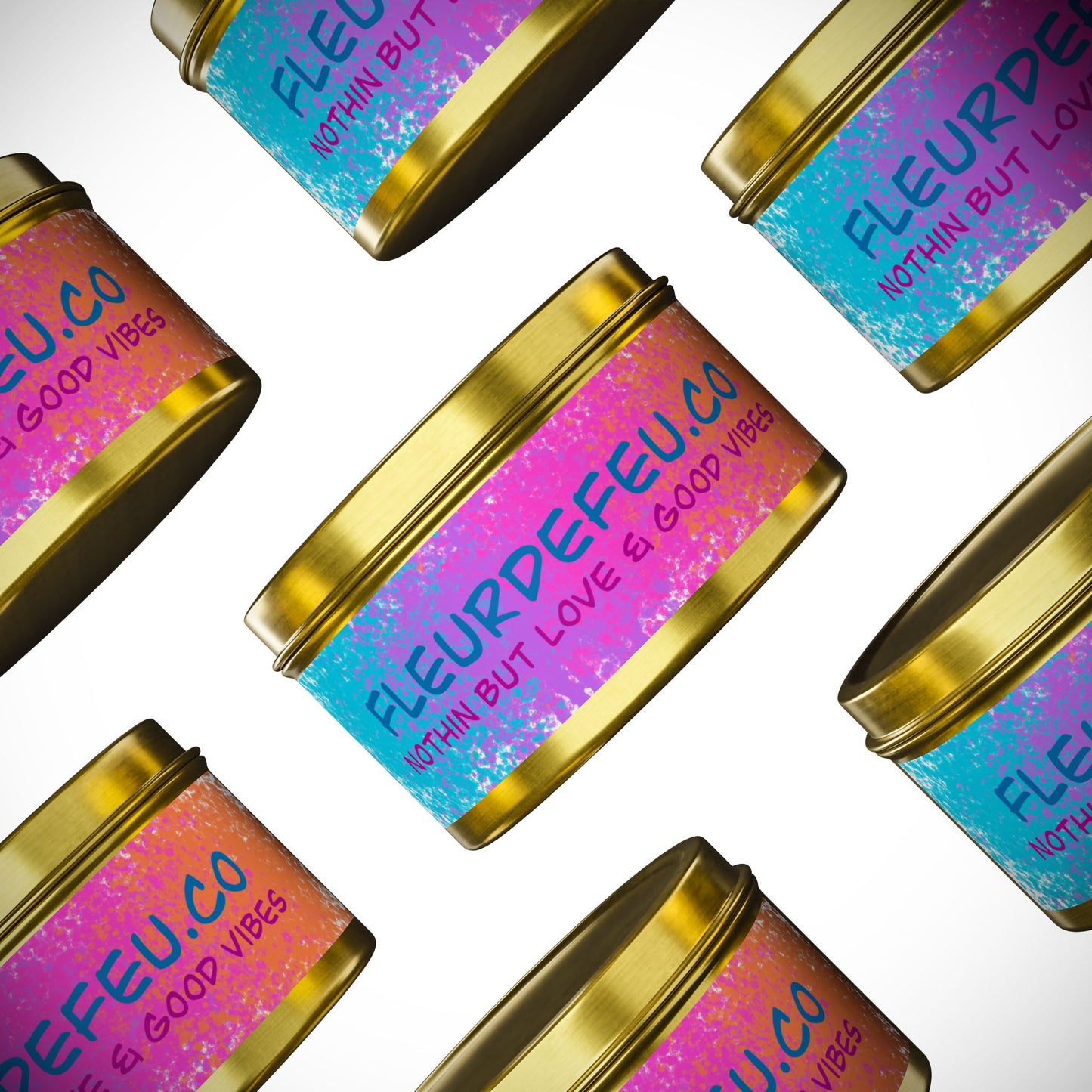 Love & Good Vibes: Tin Candles