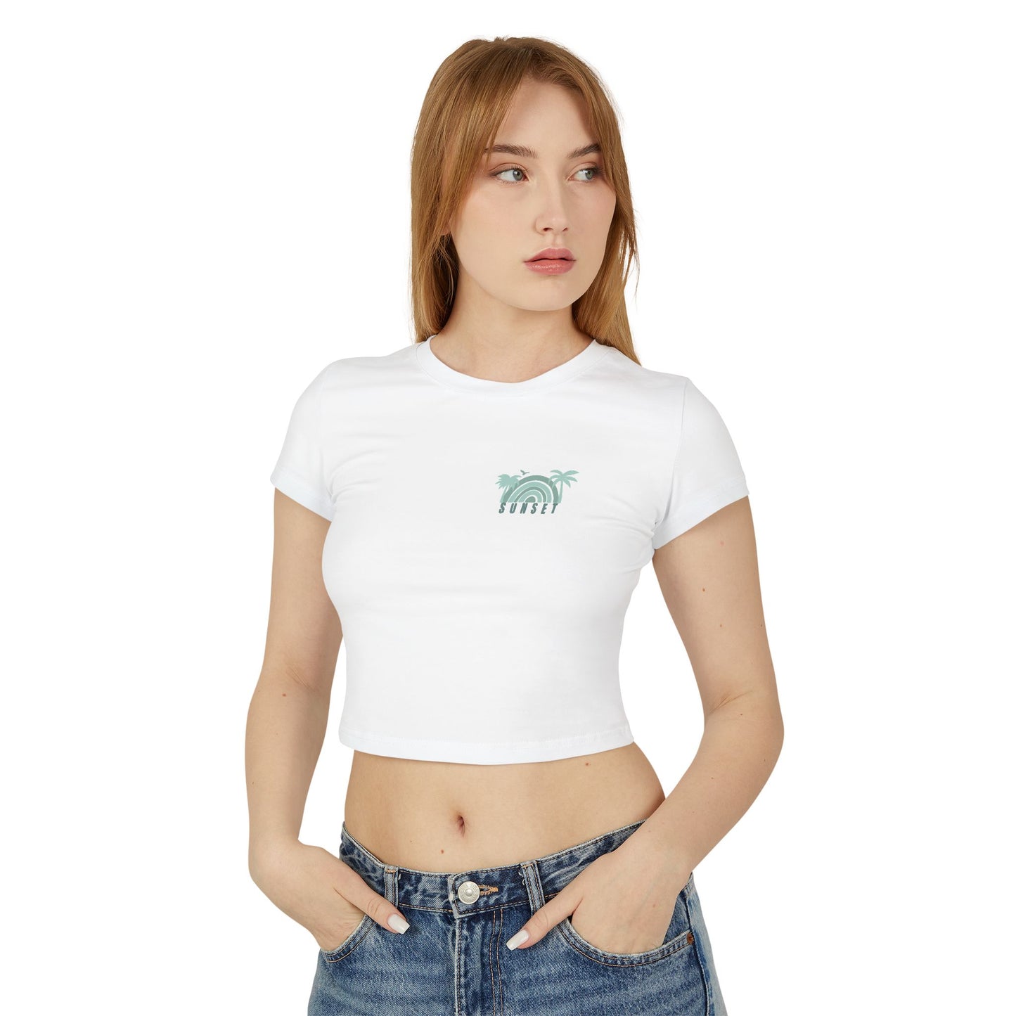 Sunset π Crop Tops