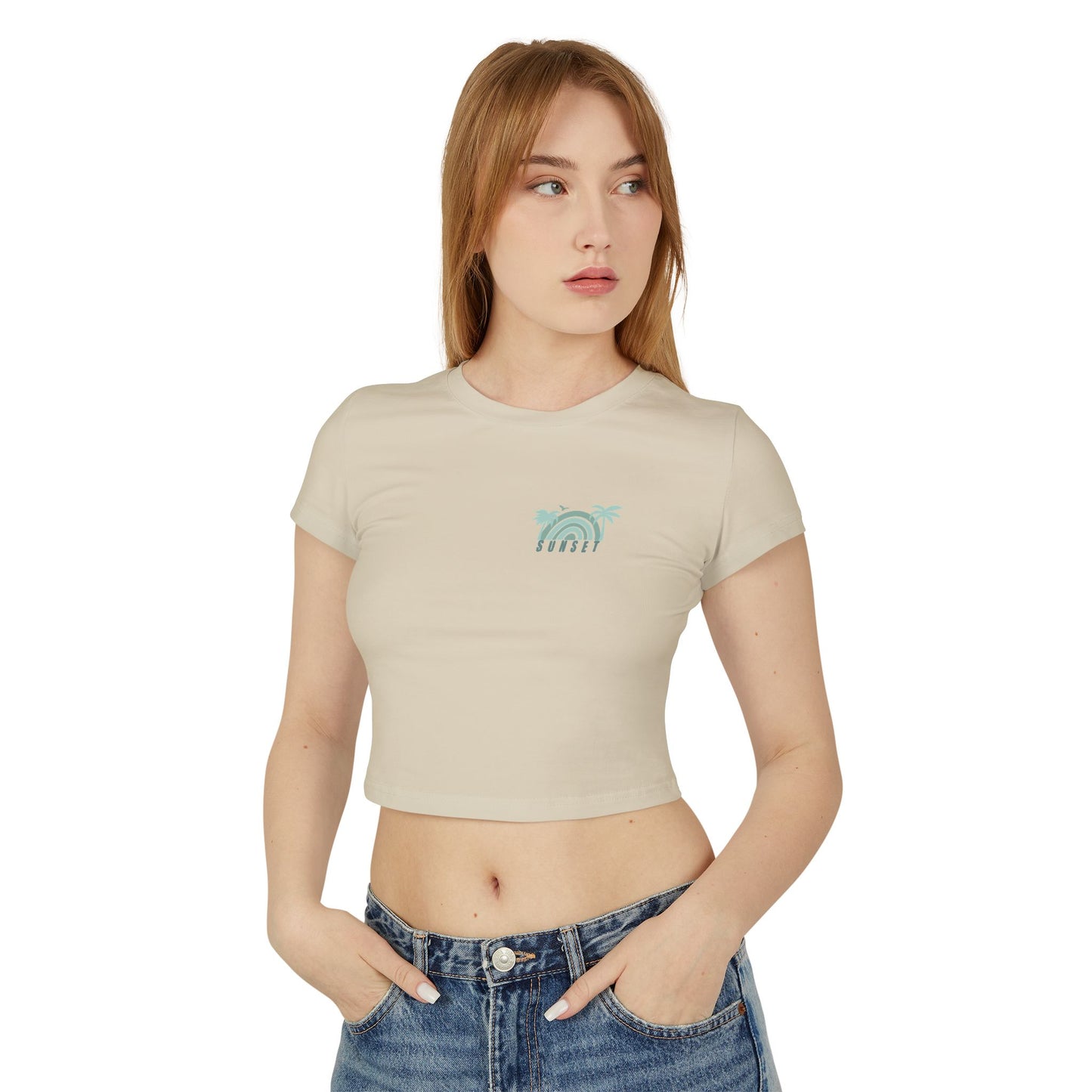 Sunset π Crop Tops