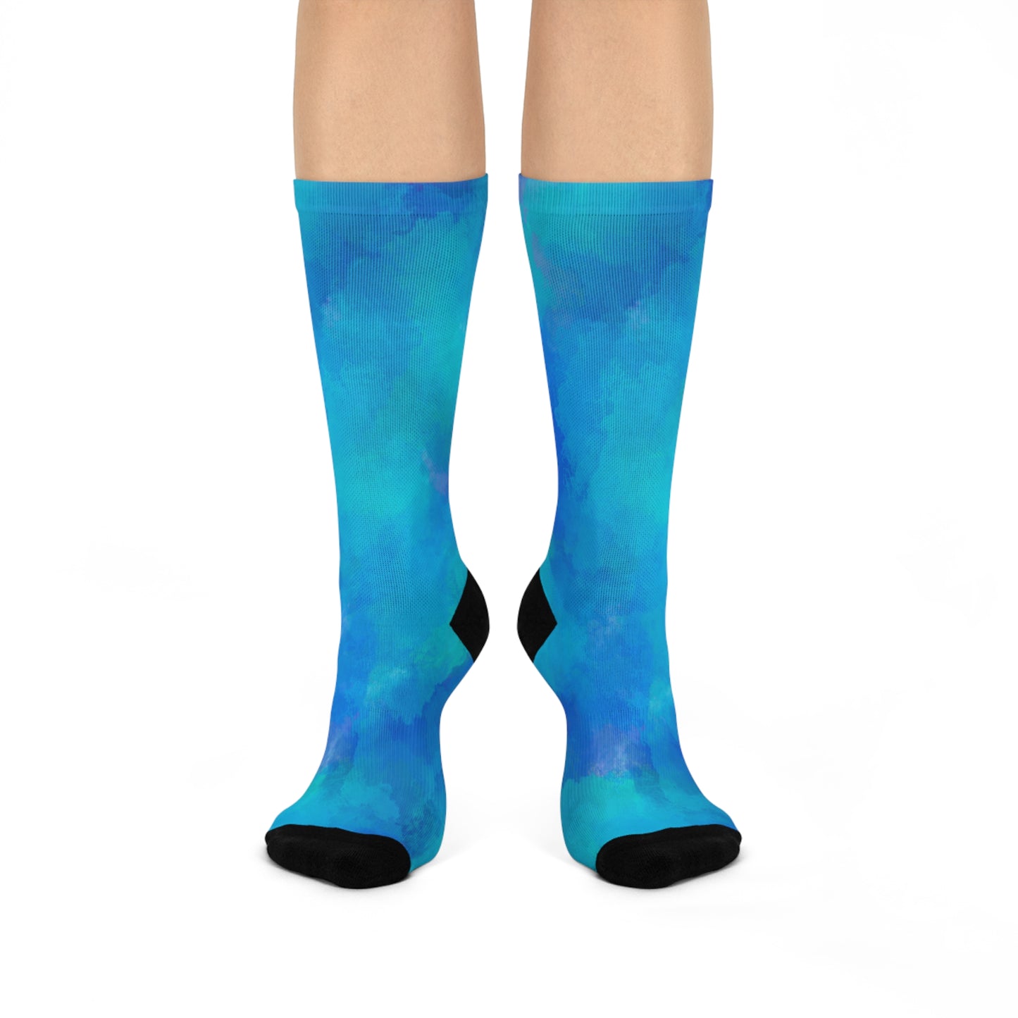 🖤Ocean Blues Crew Socks