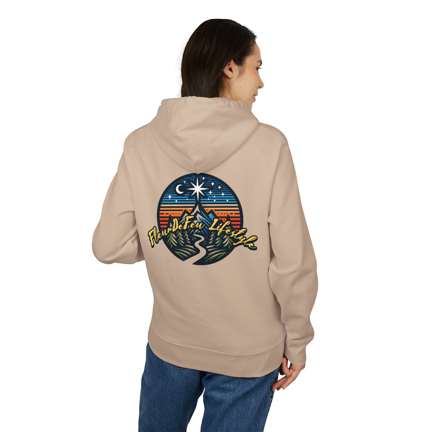 Fleur De Feu Lifestyle Eco Hoodie