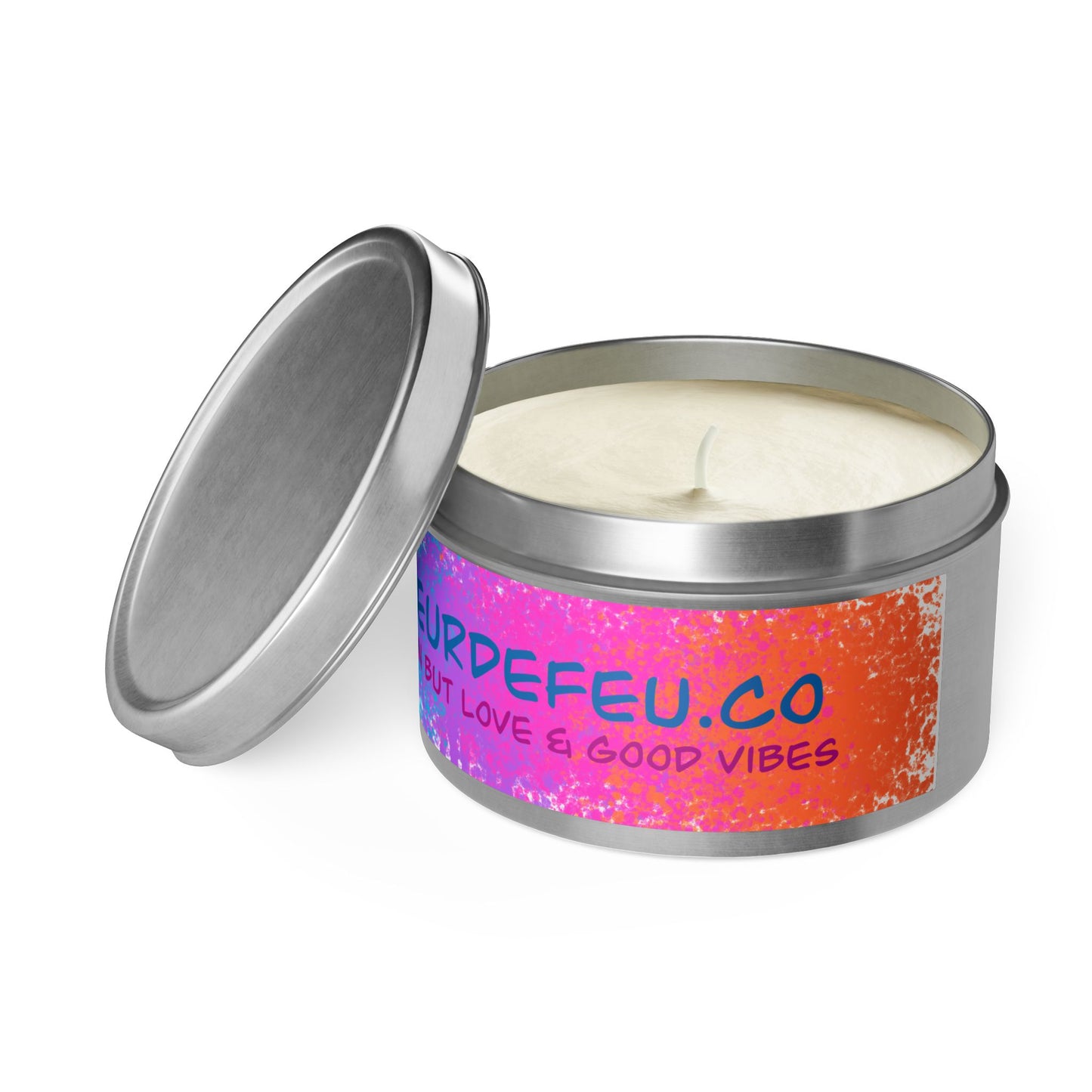 Love & Good Vibes: Tin Candles