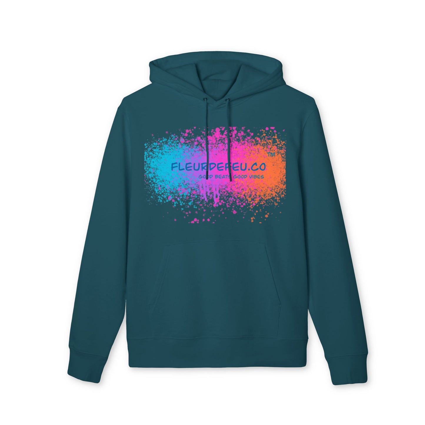 Good Beats Good Vibes Eco hoodie