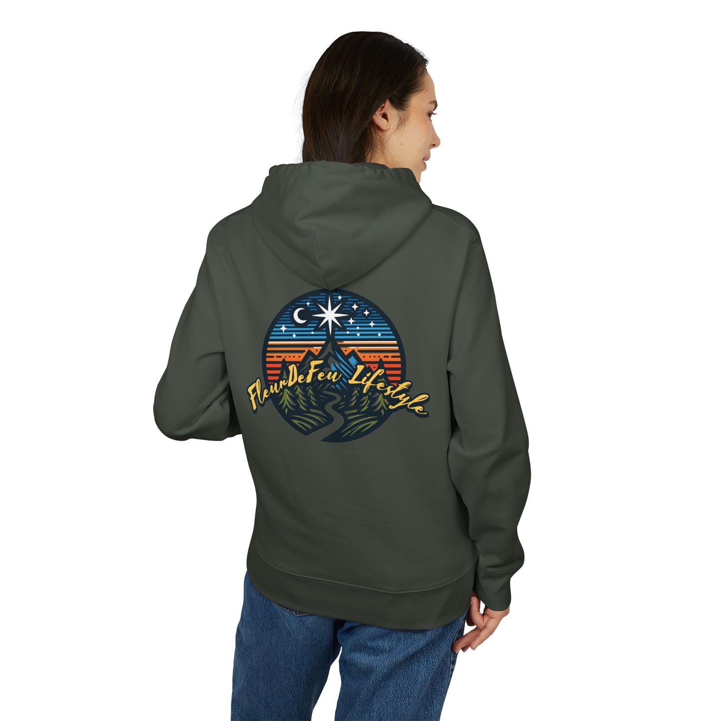 Fleur De Feu Lifestyle Eco Hoodie
