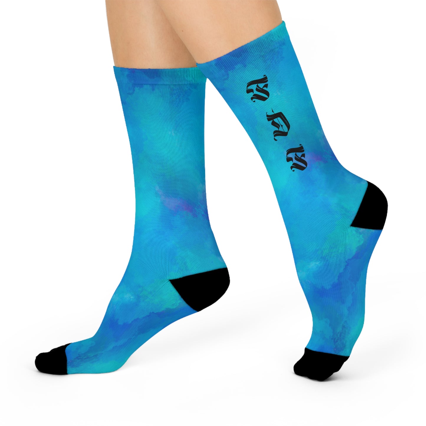 🖤Ocean Blues Crew Socks