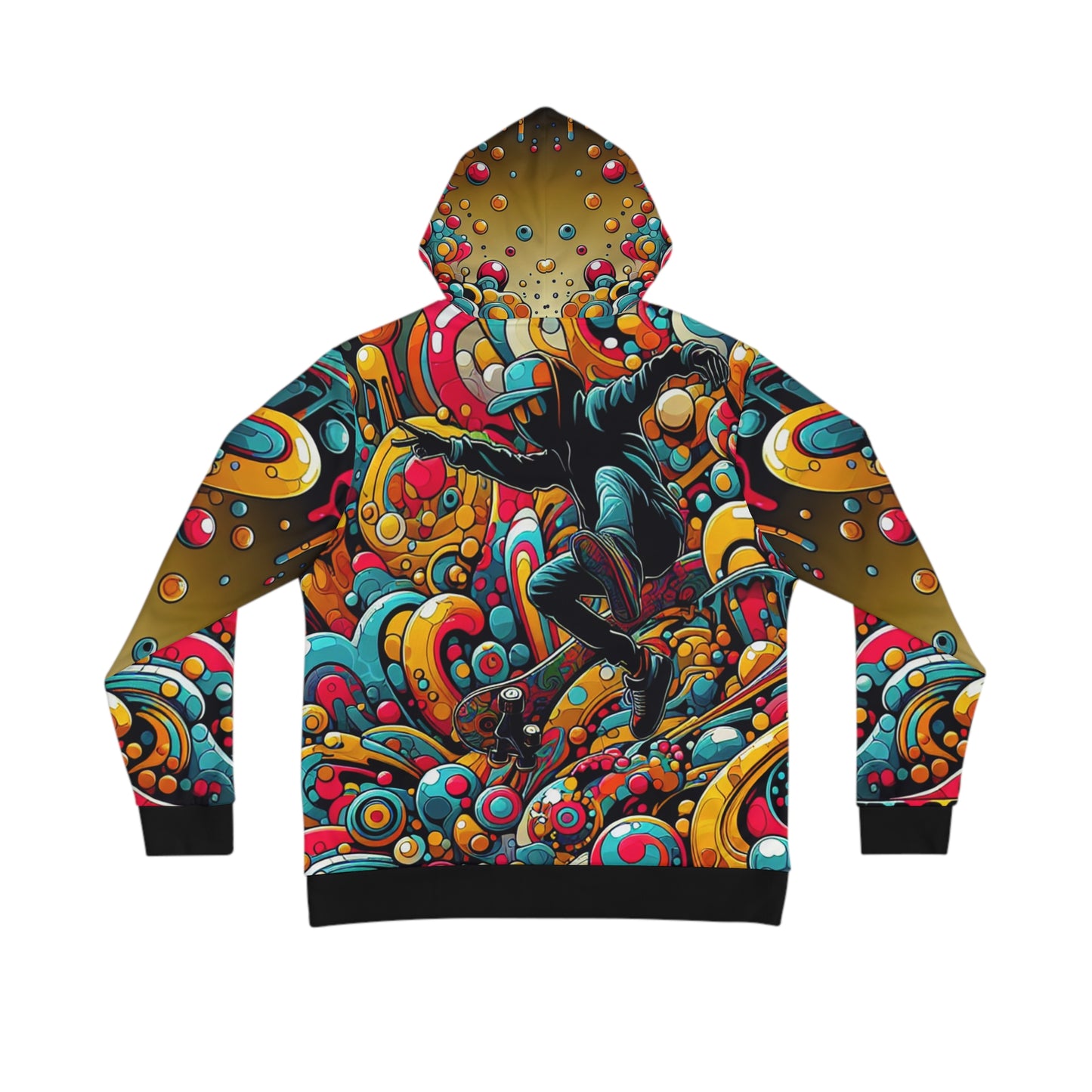 Street Grindz Graffiti Silky Hoodie