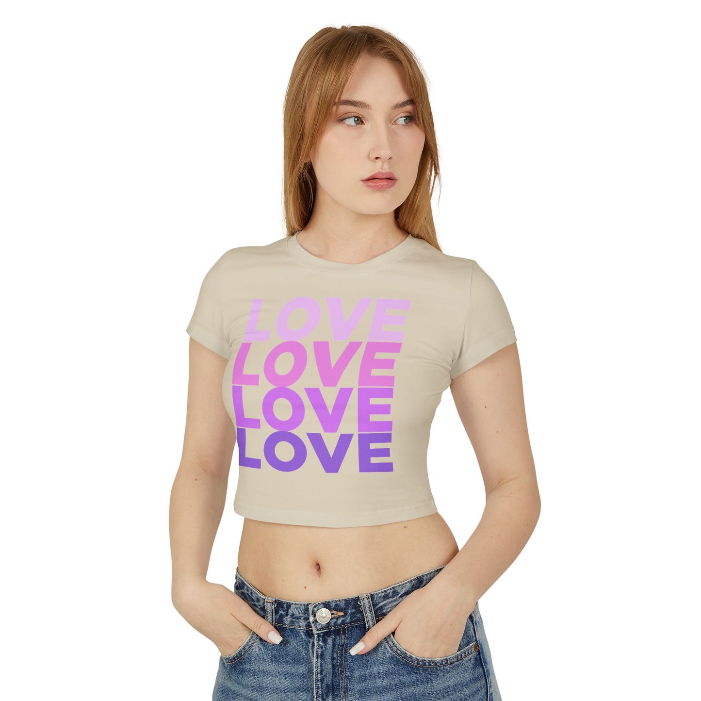 Love π Crop Tops