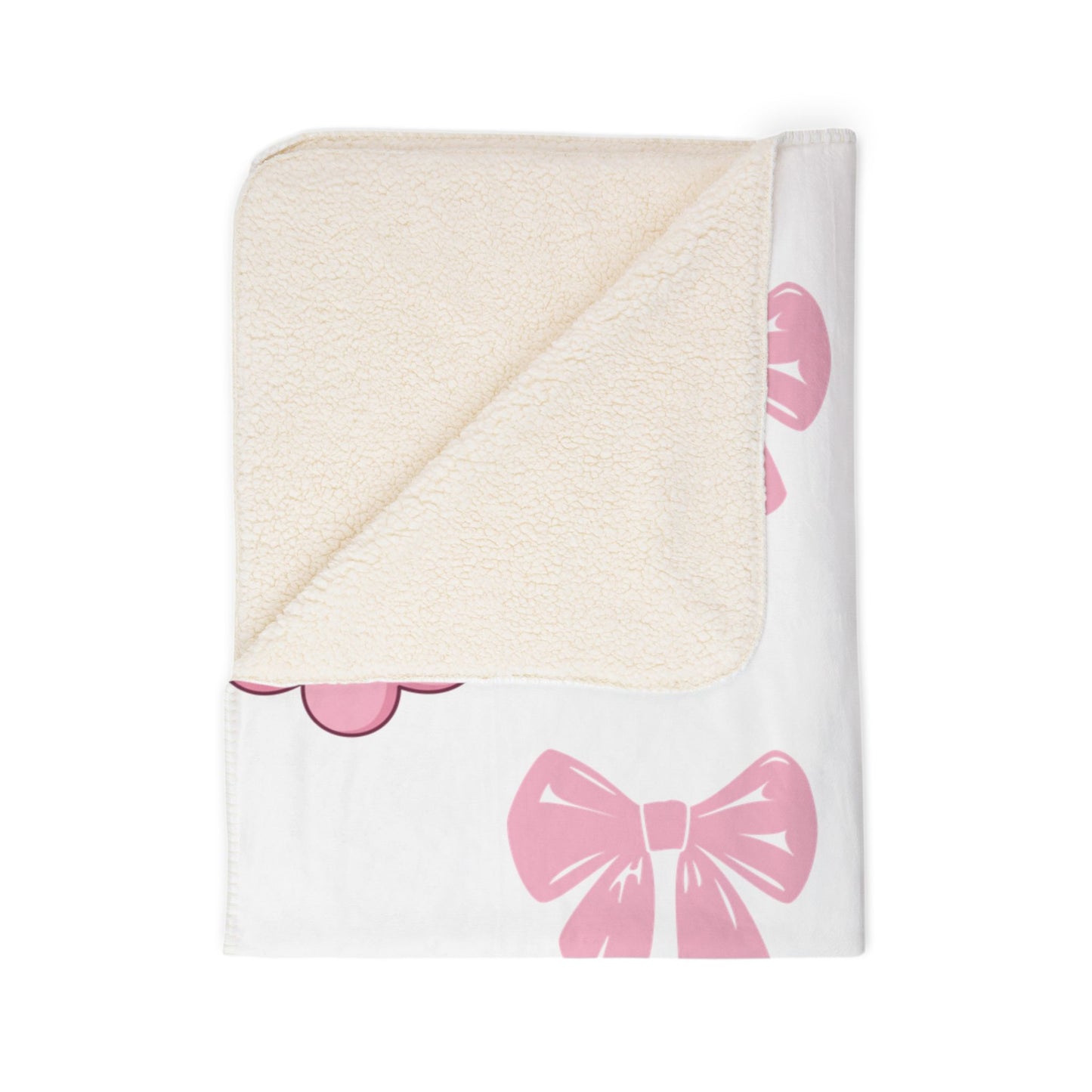 Fleur Sherpa Blanket