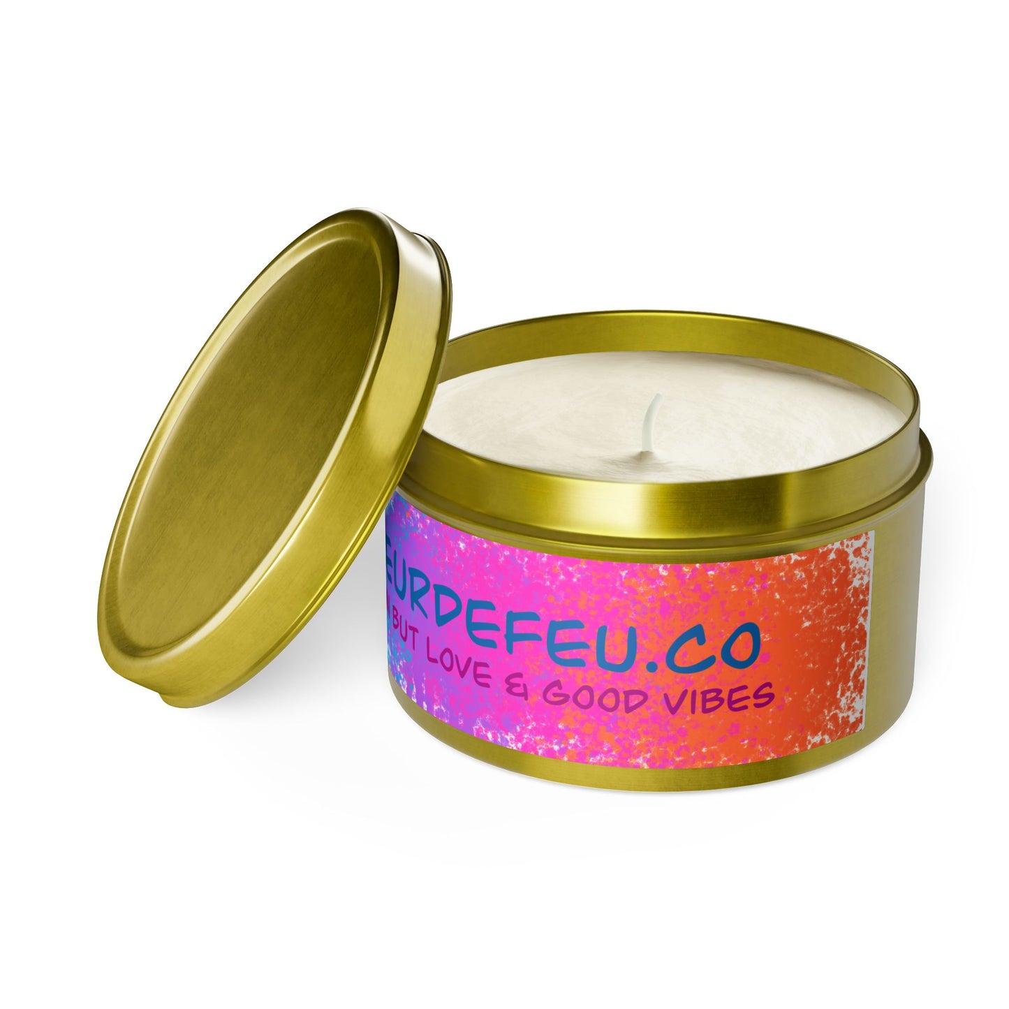 Love & Good Vibes: Tin Candles