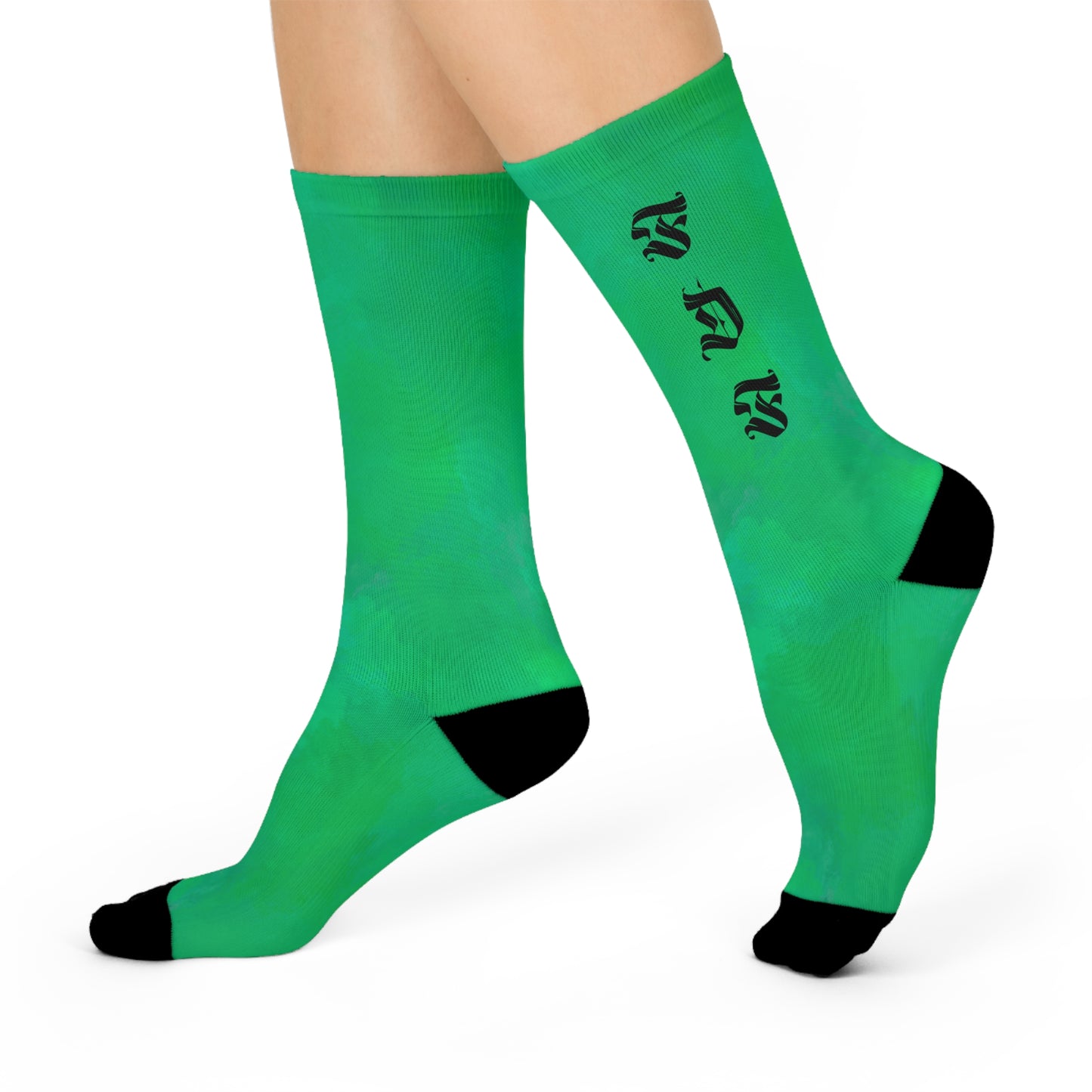 🖤Green Bliss Crew Socks