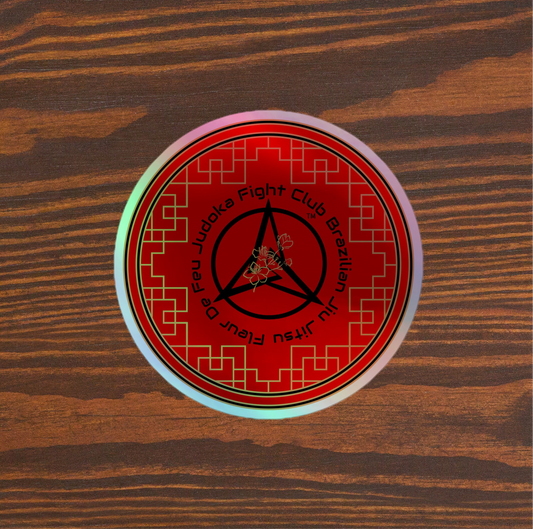 FDFCo. Logo Holographic stickers