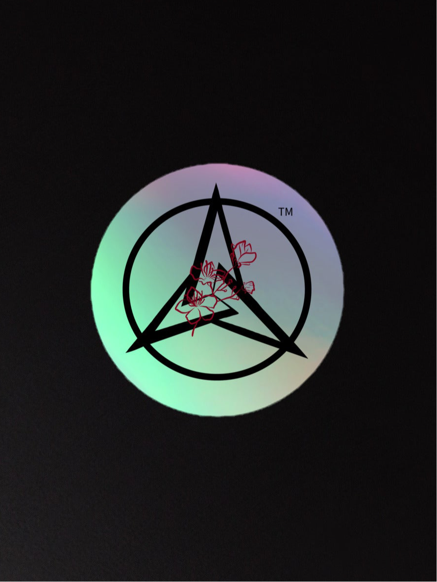 FDFLogo Holographic stickers