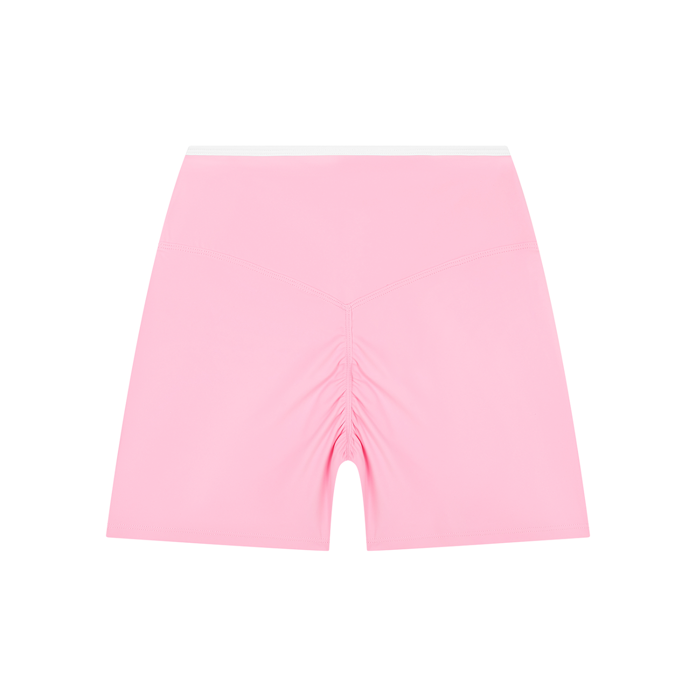 High Rise Scrunched Shorts