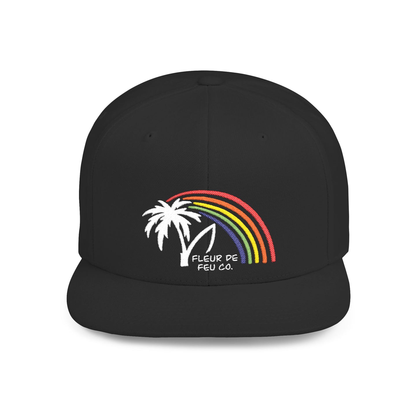 Paradise Surf Flat Bill Snapback