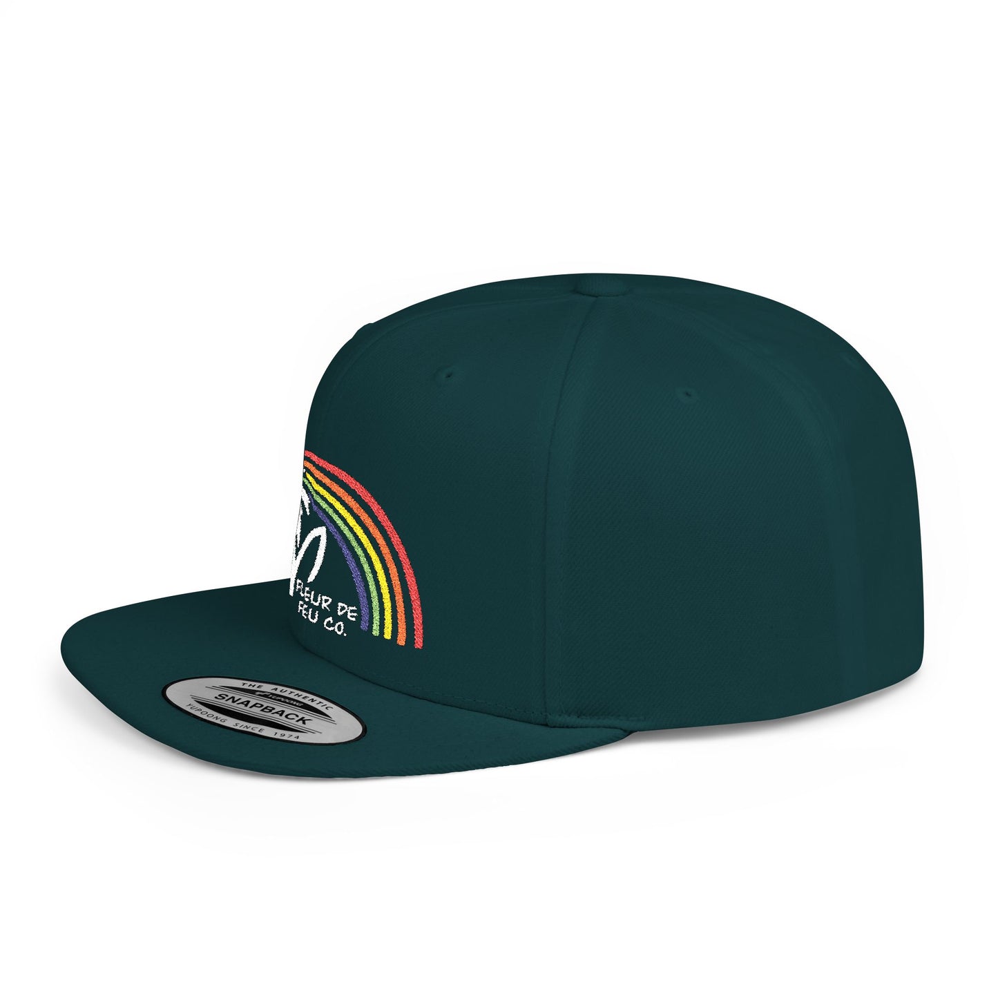Paradise Surf Flat Bill Snapback