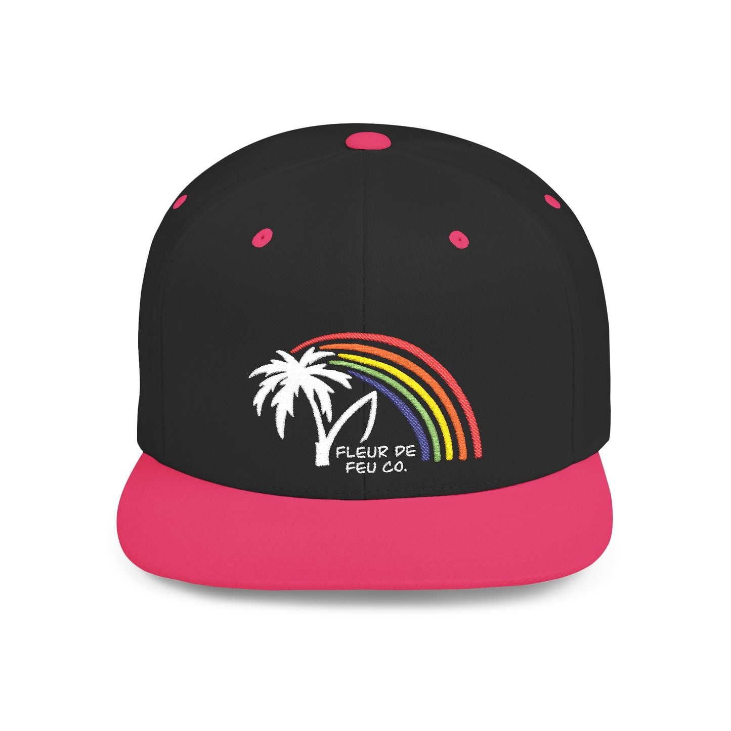 Paradise Surf Flat Bill Snapback