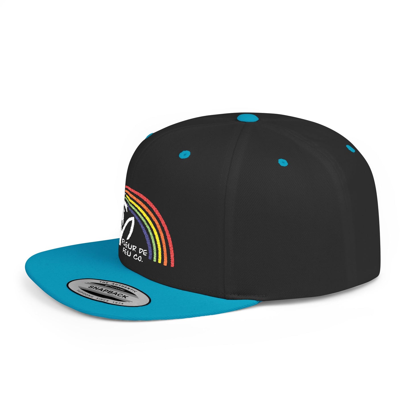 Paradise Surf Flat Bill Snapback