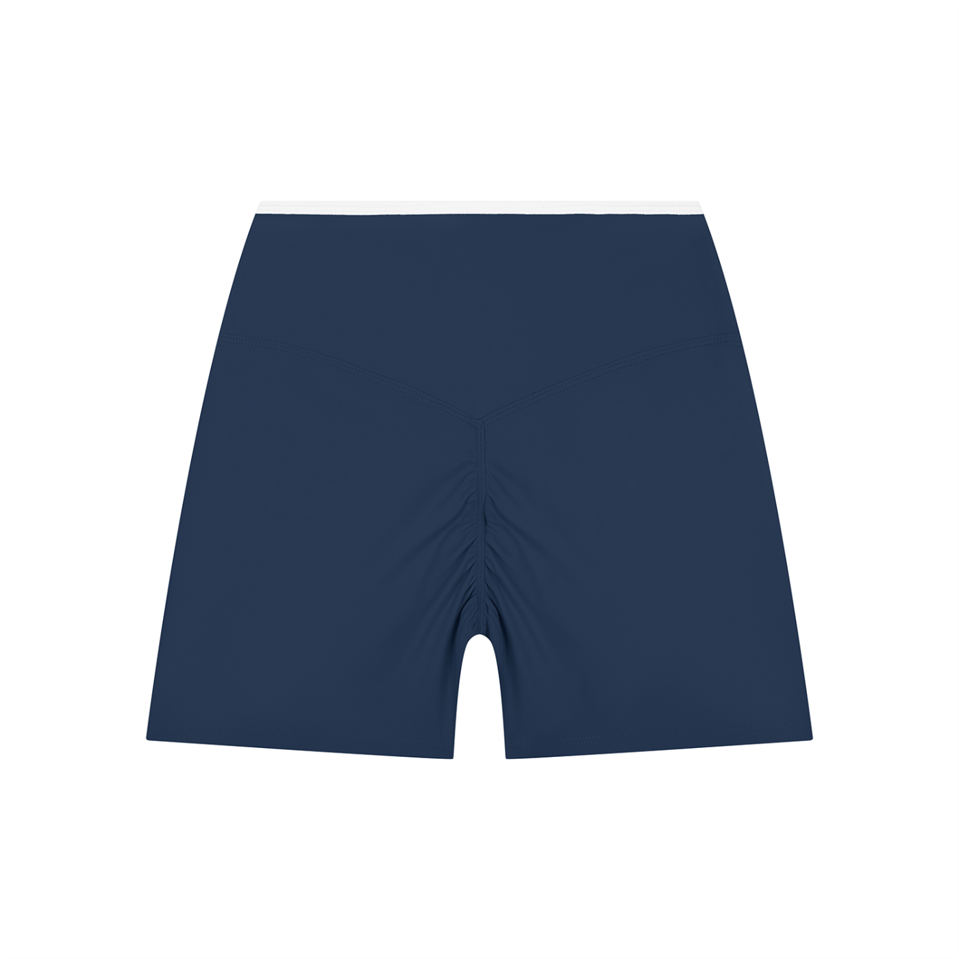 High Rise Scrunched Shorts