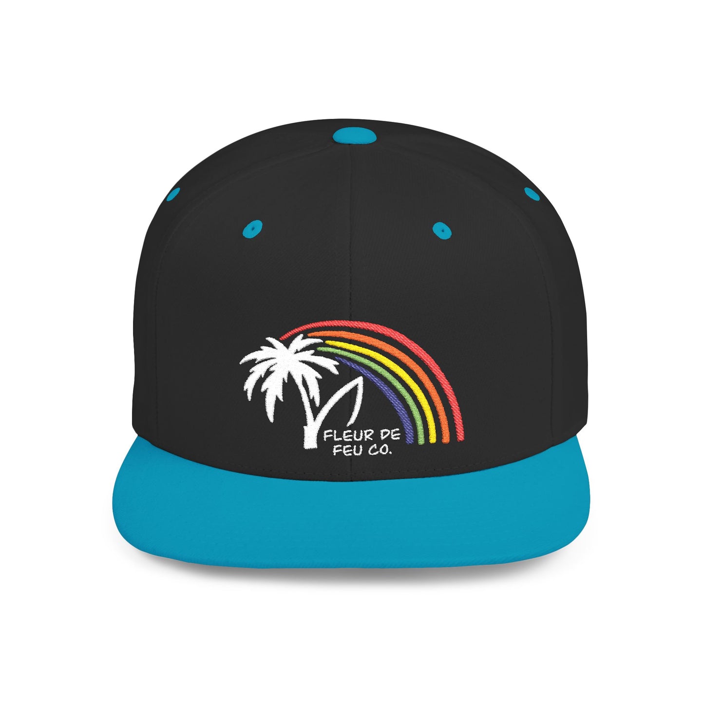 Paradise Surf Flat Bill Snapback