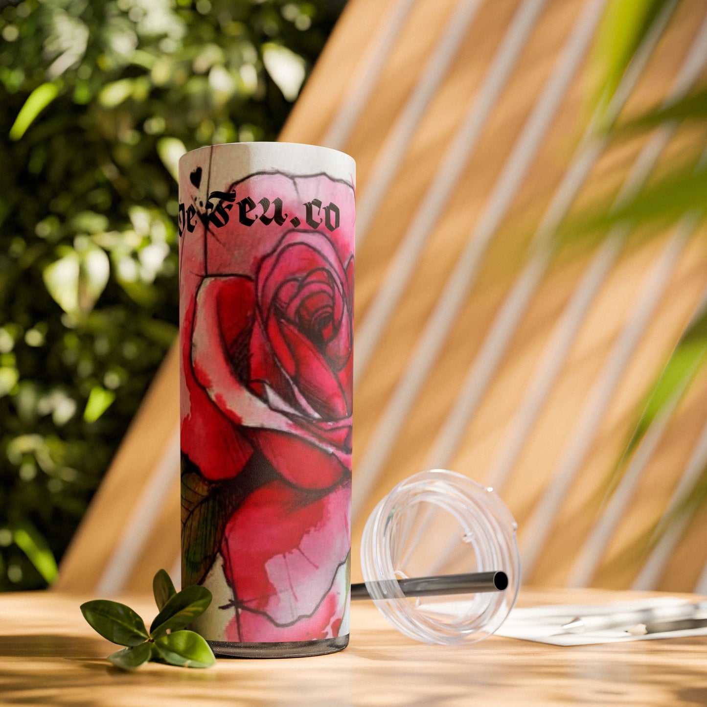 Wild Rose Tumbler