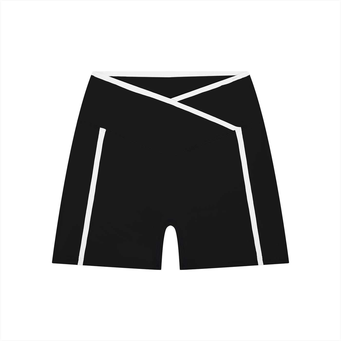 High Rise Scrunched Shorts