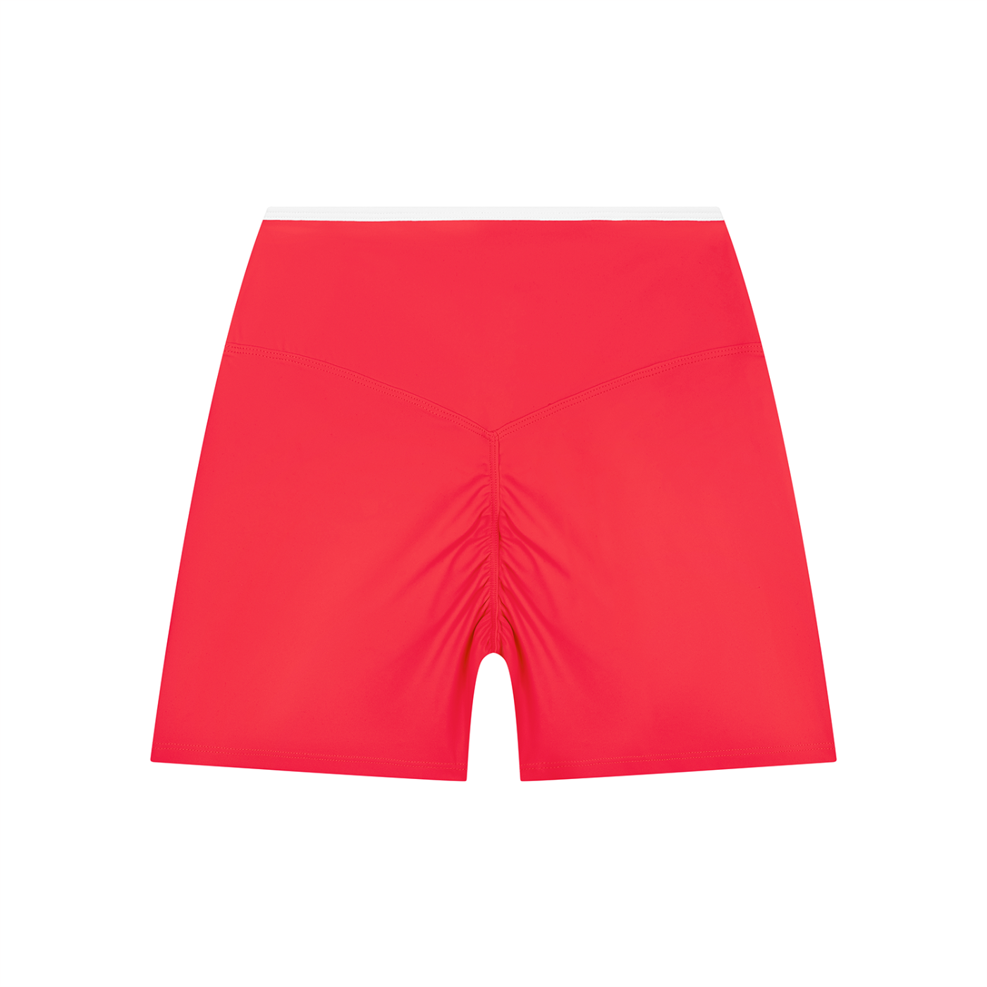 High Rise Scrunched Shorts