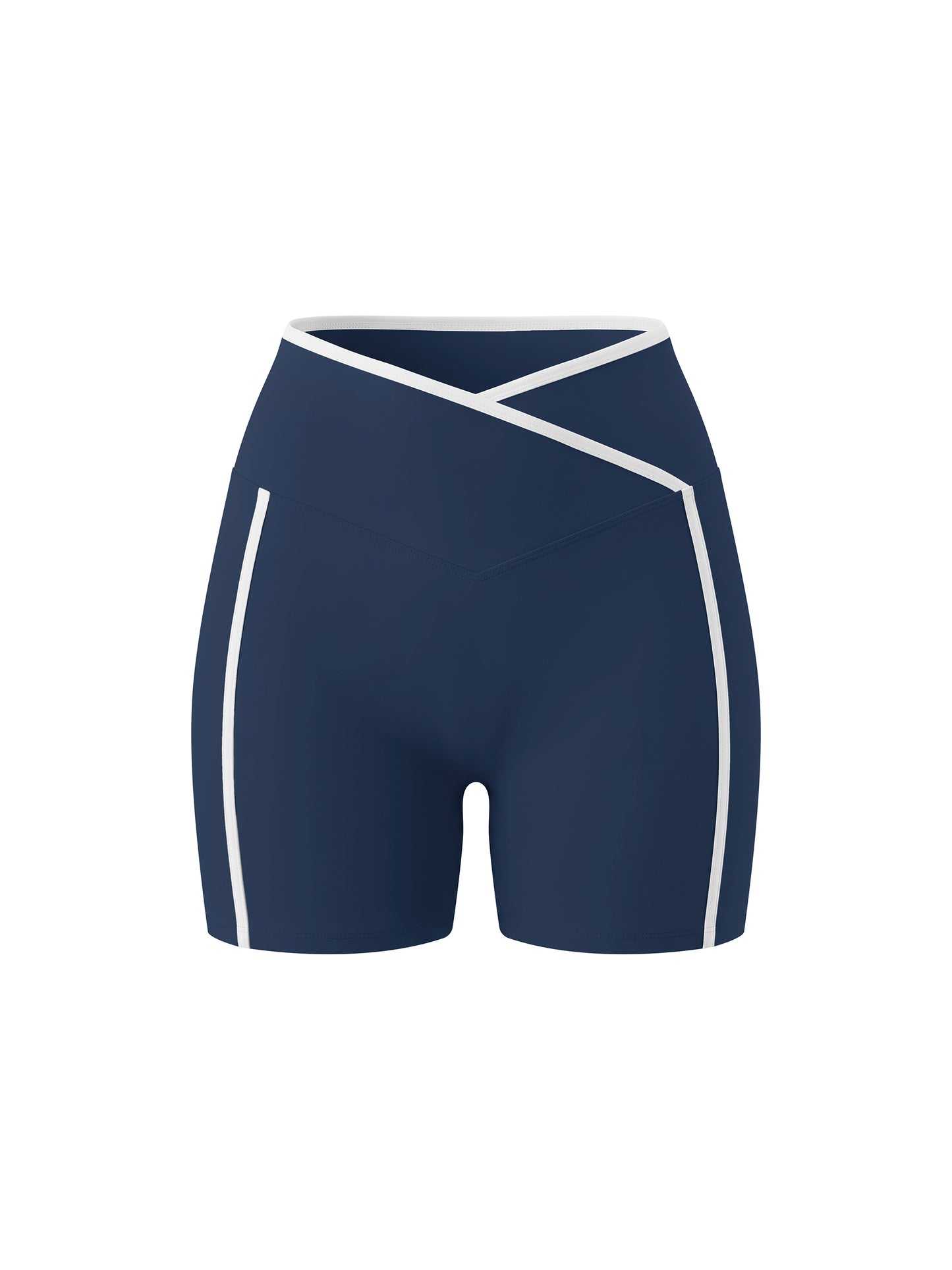 High Rise Scrunched Shorts