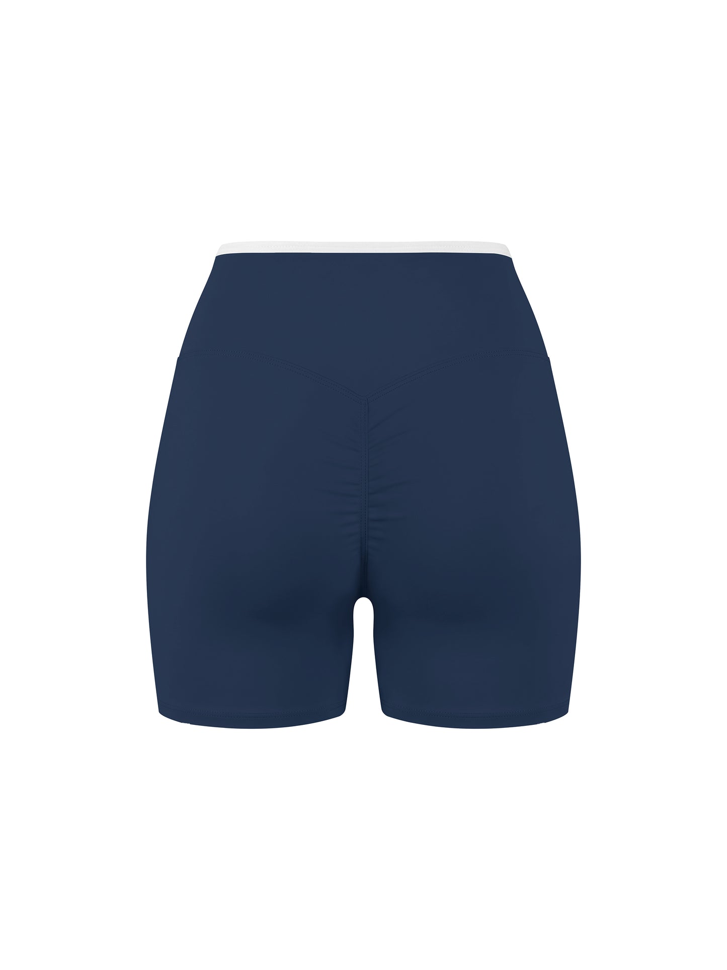 High Rise Scrunched Shorts